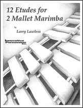 TWELVE ETUDES FOR TWO MALLET MARIMBA cover